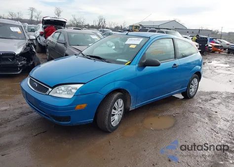 2007 Ford Focus S/Se/Ses из США, поврежденный, VIN 1FAFP31N47W164723